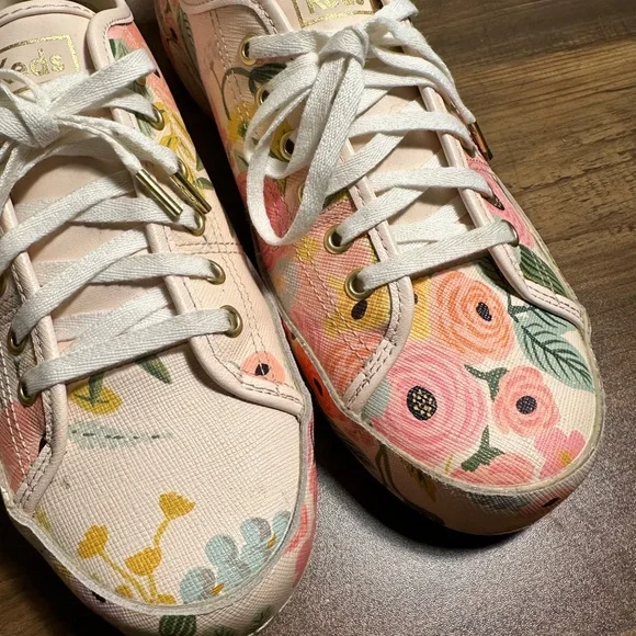 KEDS X Rifle Paper Co Kickstart Garden Party Sneakers - Picture 7 of 13